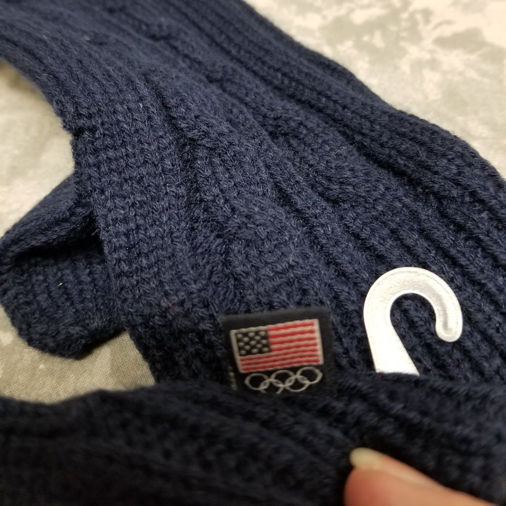 New US Olympic Committee Team USA Apparel Mittens - Picture 3 of 6